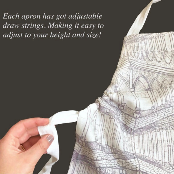 Original Art Linen Apron - Adult