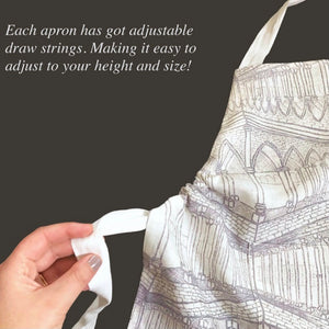 Original Art Linen Apron - Adult