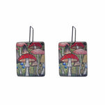 Aluminium Original Art Earrings
