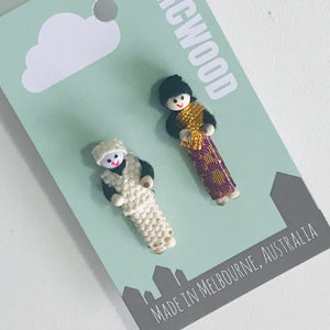 Mini Handmade Doll Earrings **ON SALE**