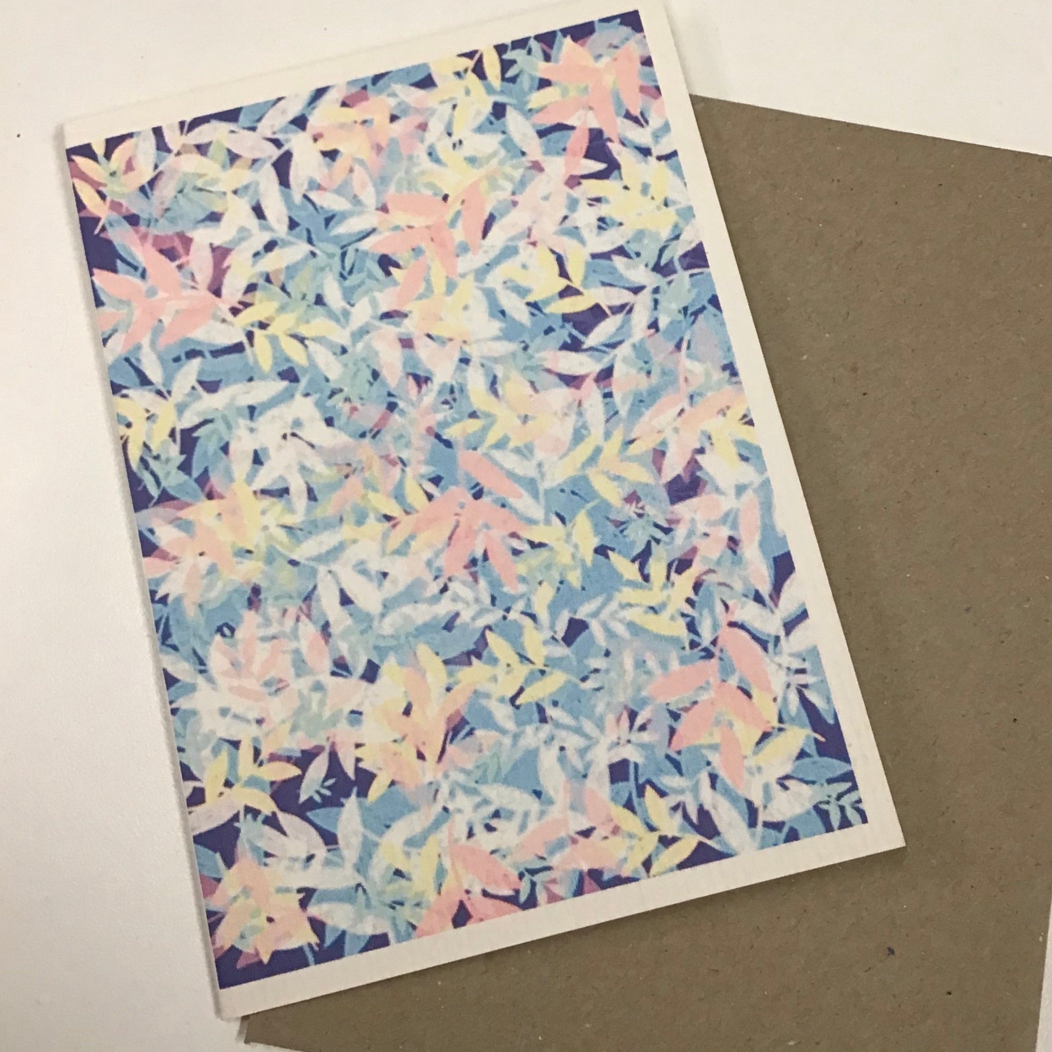 Mixed Media Recycled A6 Art Print Greeting Cards with Envelopes