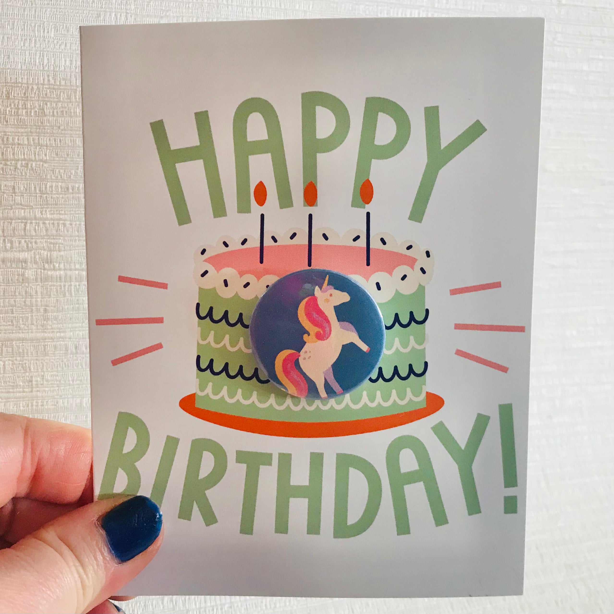 Badge Birthday Cards