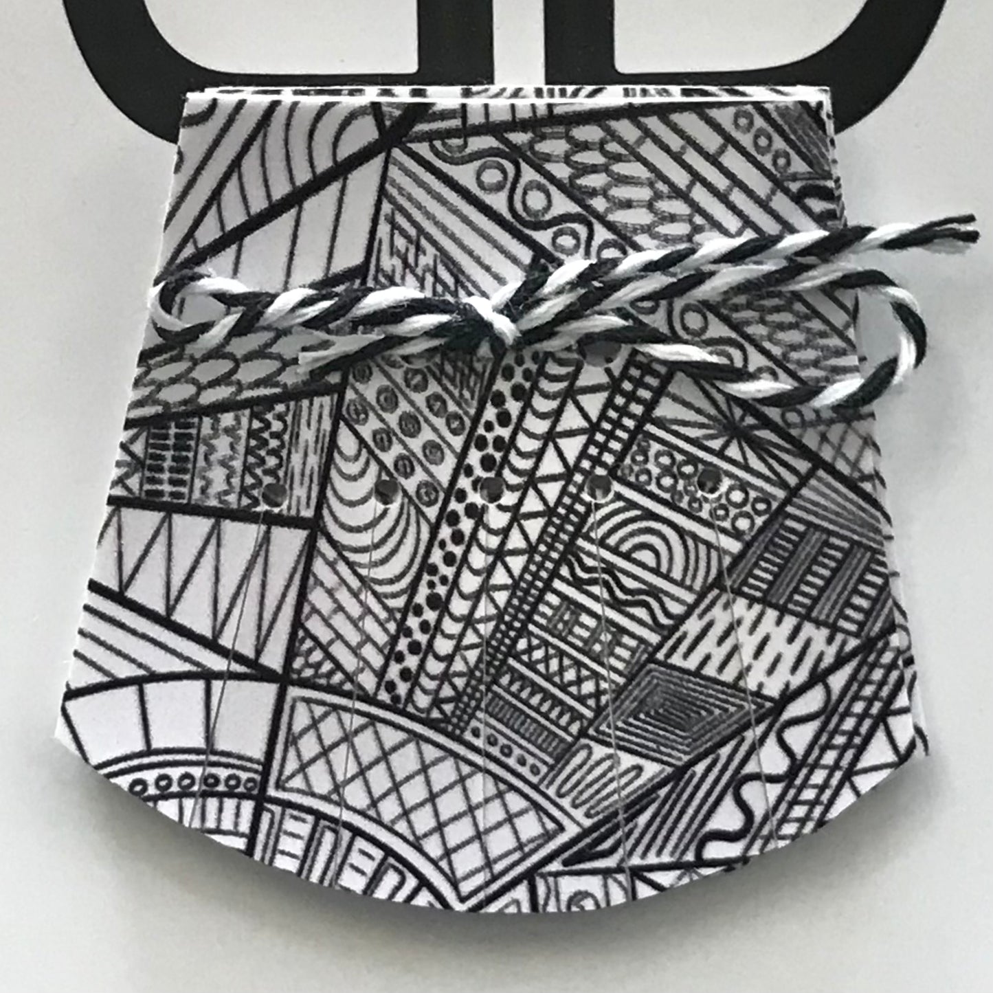 Hand painted leather, faux-leather, perspex & vinyl Shoe Tassel Fringe