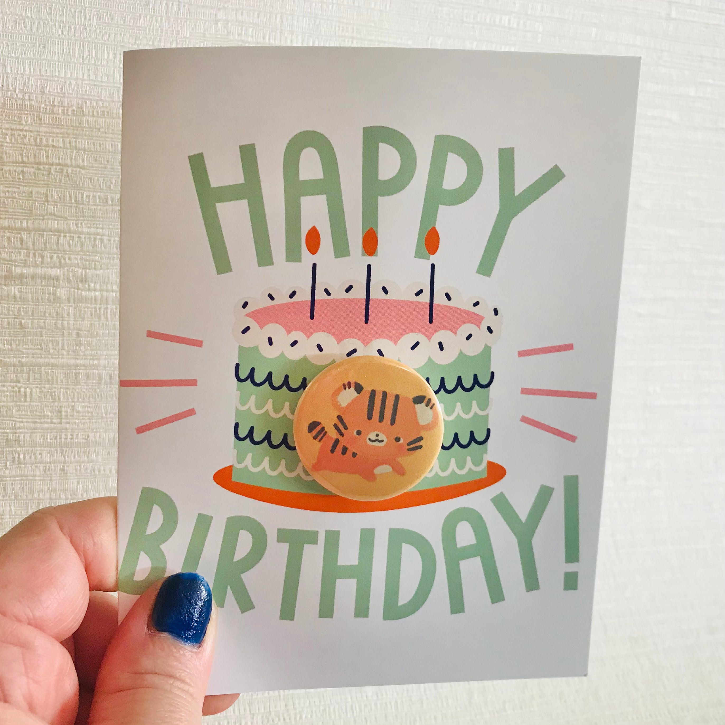 Badge Birthday Cards