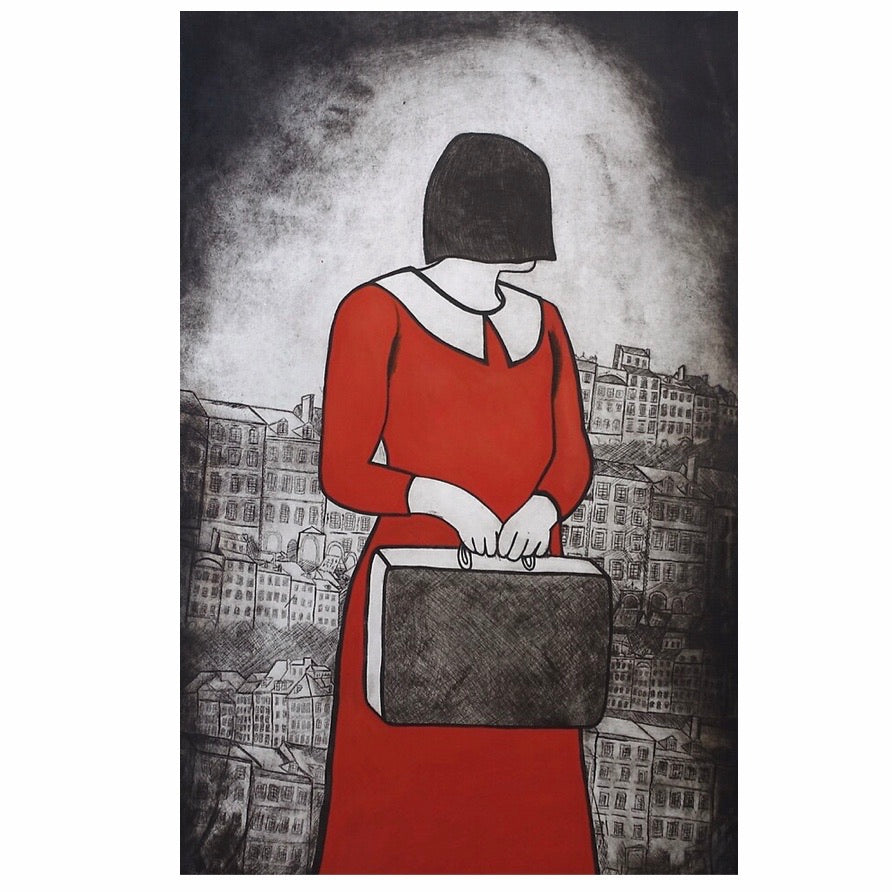 Original Art Print Blank Greeting Cards - individual