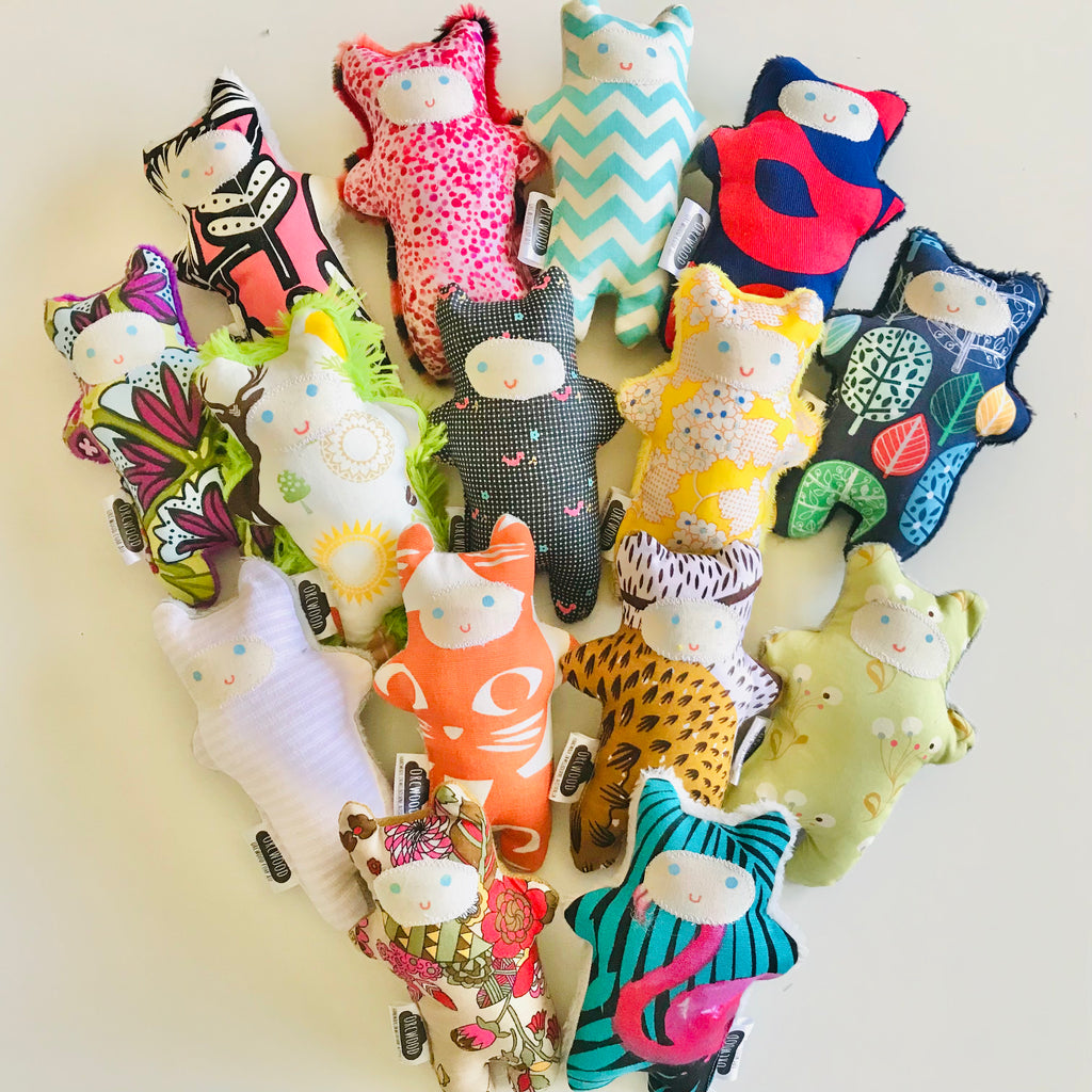 Handmade OOAK Mini Monster Softies **ON SALE**