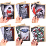 Original Art Print Blank Greeting Cards - individual