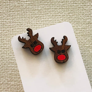 Novelty Studs Earrings - Christmas