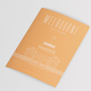 Melbourne Landmark Art Print Greeting Cards