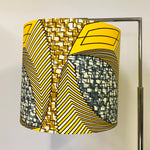 Custom Lamp Shade only - African Wax Yellow