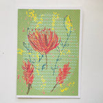 Mixed Media Recycled A6 Art Print Greeting Cards with Envelopes
