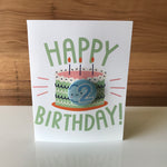 Badge Birthday Cards