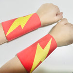 Superhero Dress Up Capes, Masks & Cuffs - RED