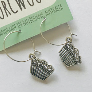 Novelty Charm Hoop Earrings