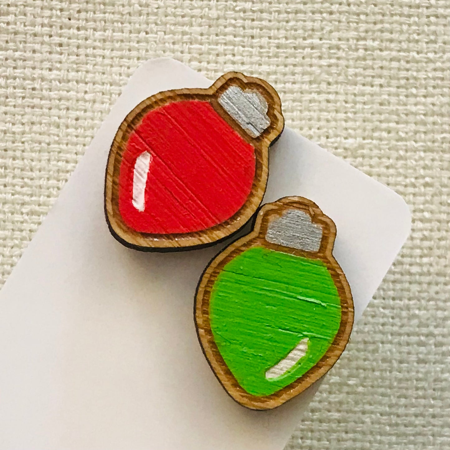 Novelty Studs Earrings - Christmas