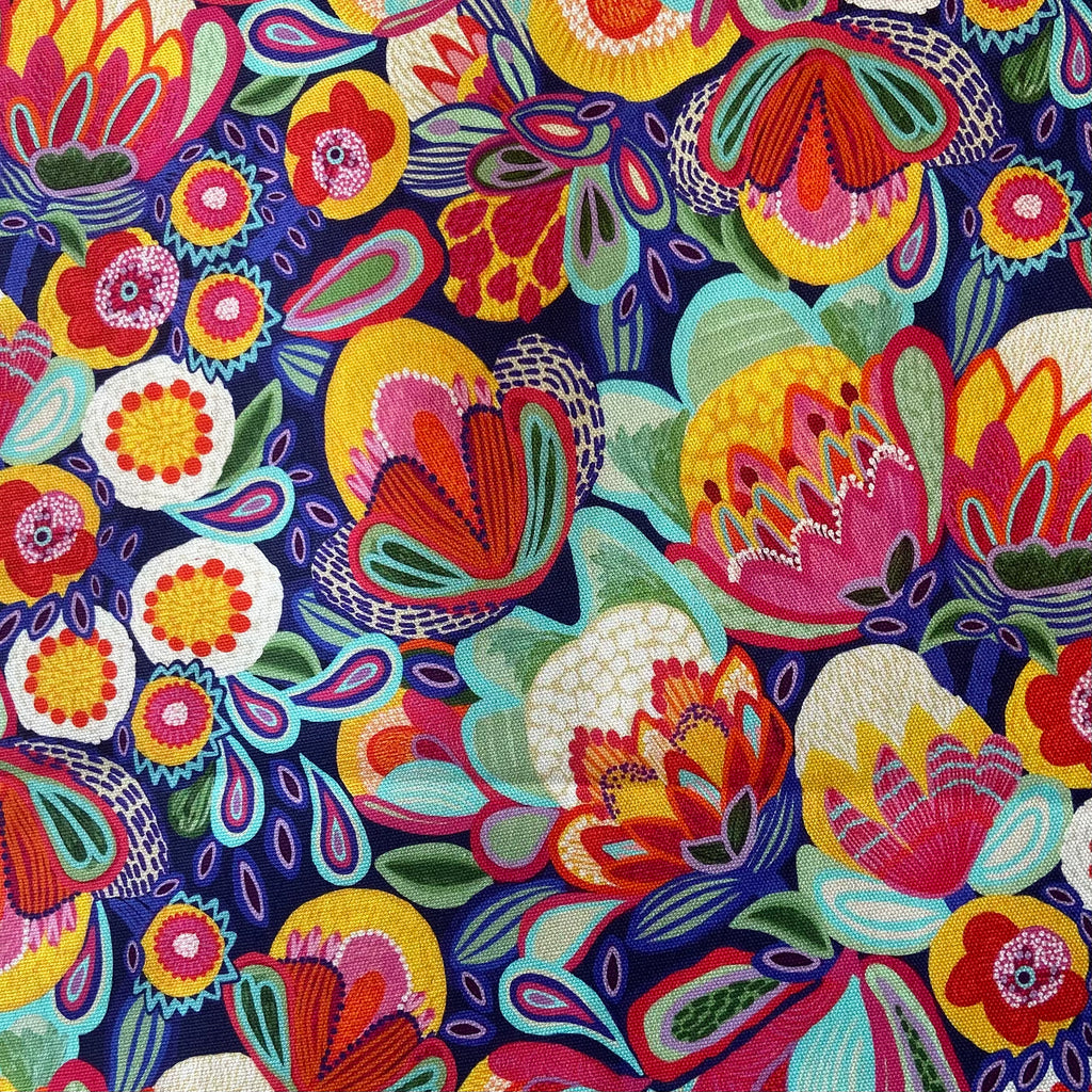 Custom Lamp Shade only - Carnival Blooms