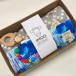 Gift Box - Blanket, Bib & Silicone Teether