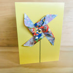 Handmade 3D Pin-Wheel Greeting Cards