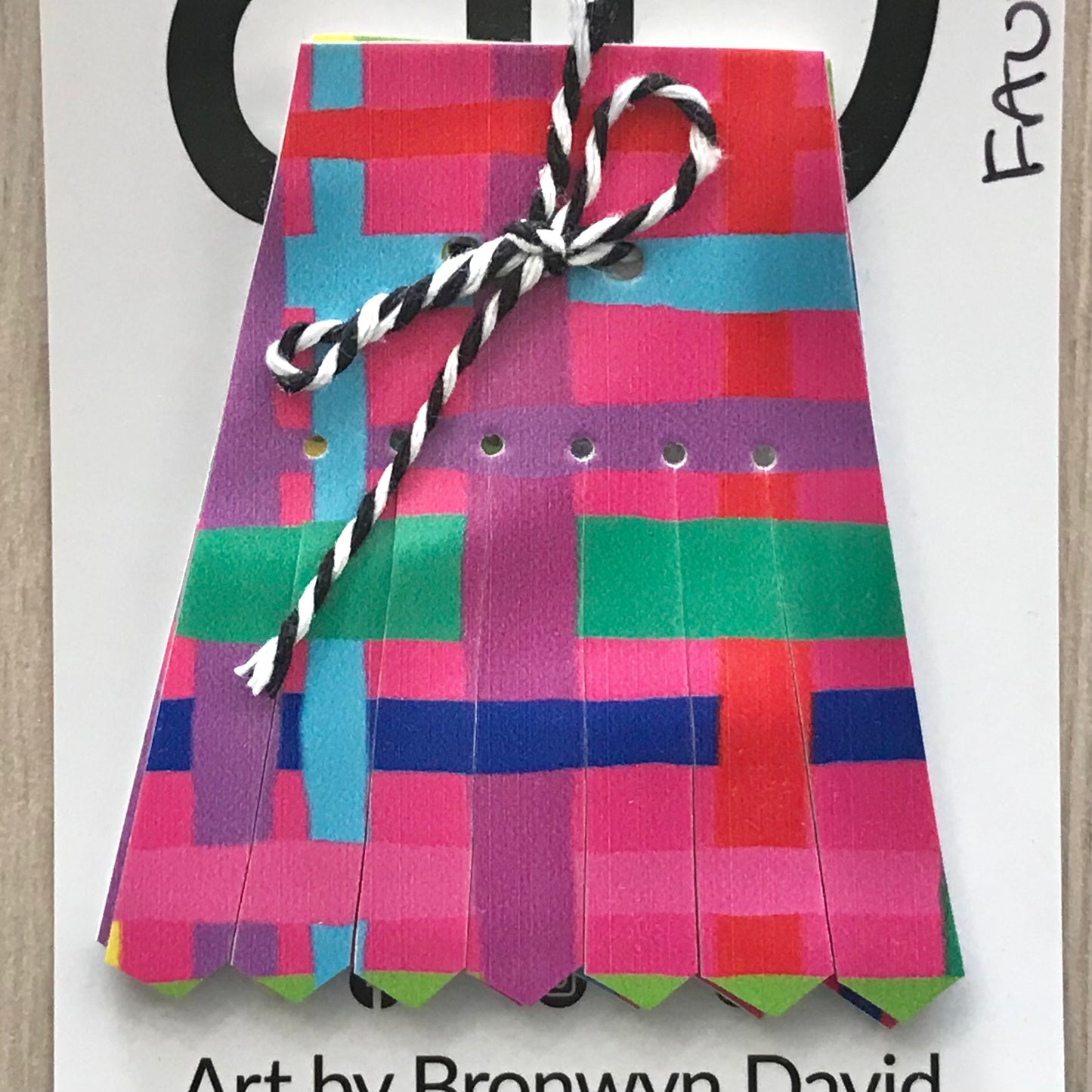 Hand painted leather, faux-leather, perspex & vinyl Shoe Tassel Fringe