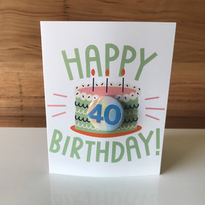 Badge Birthday Cards