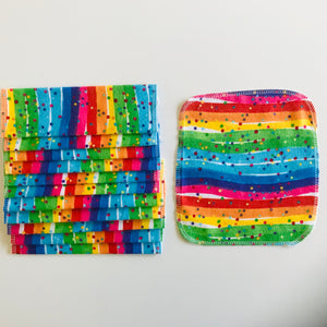 No Waste Reusable Baby Wipes  - pack of 12