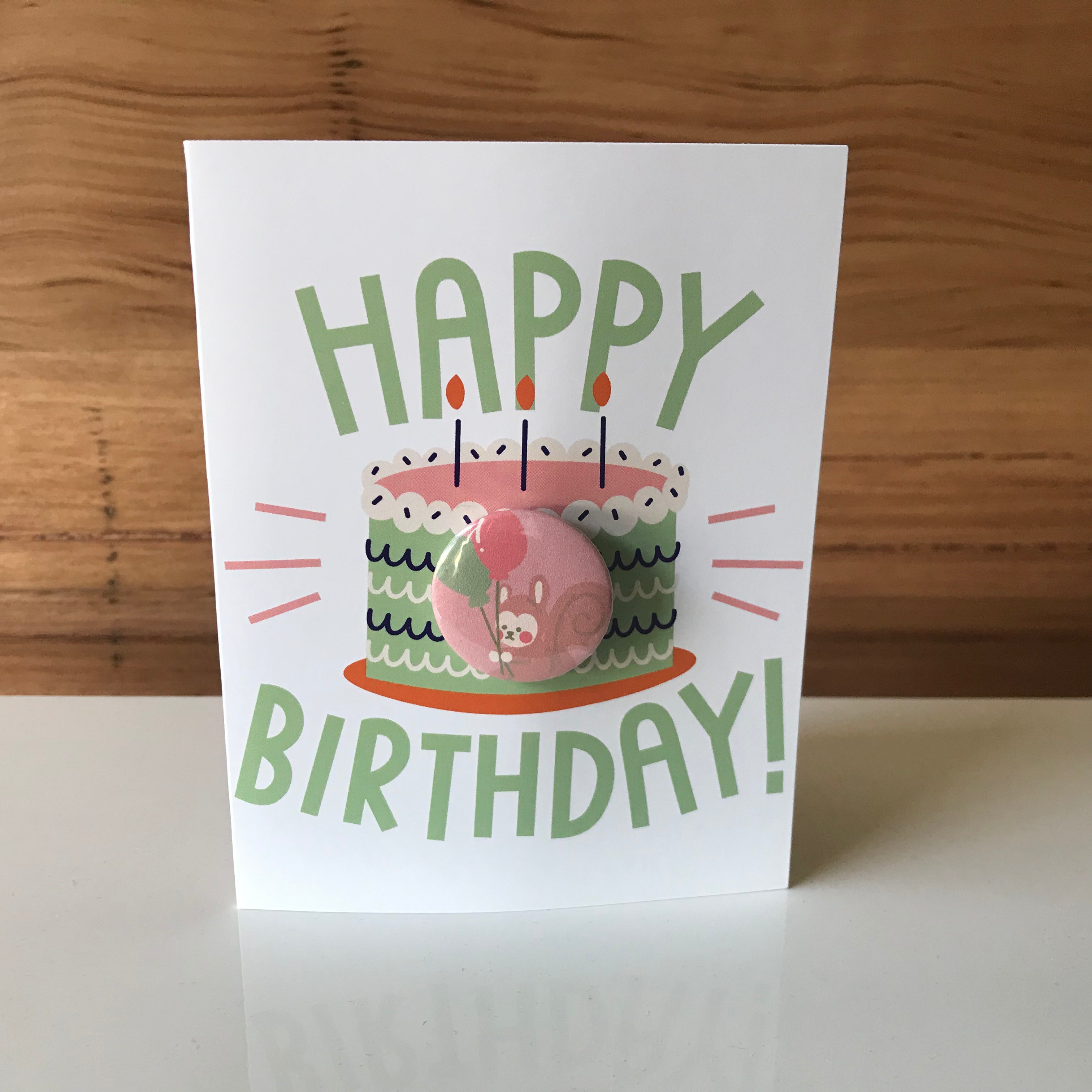 Badge Birthday Cards