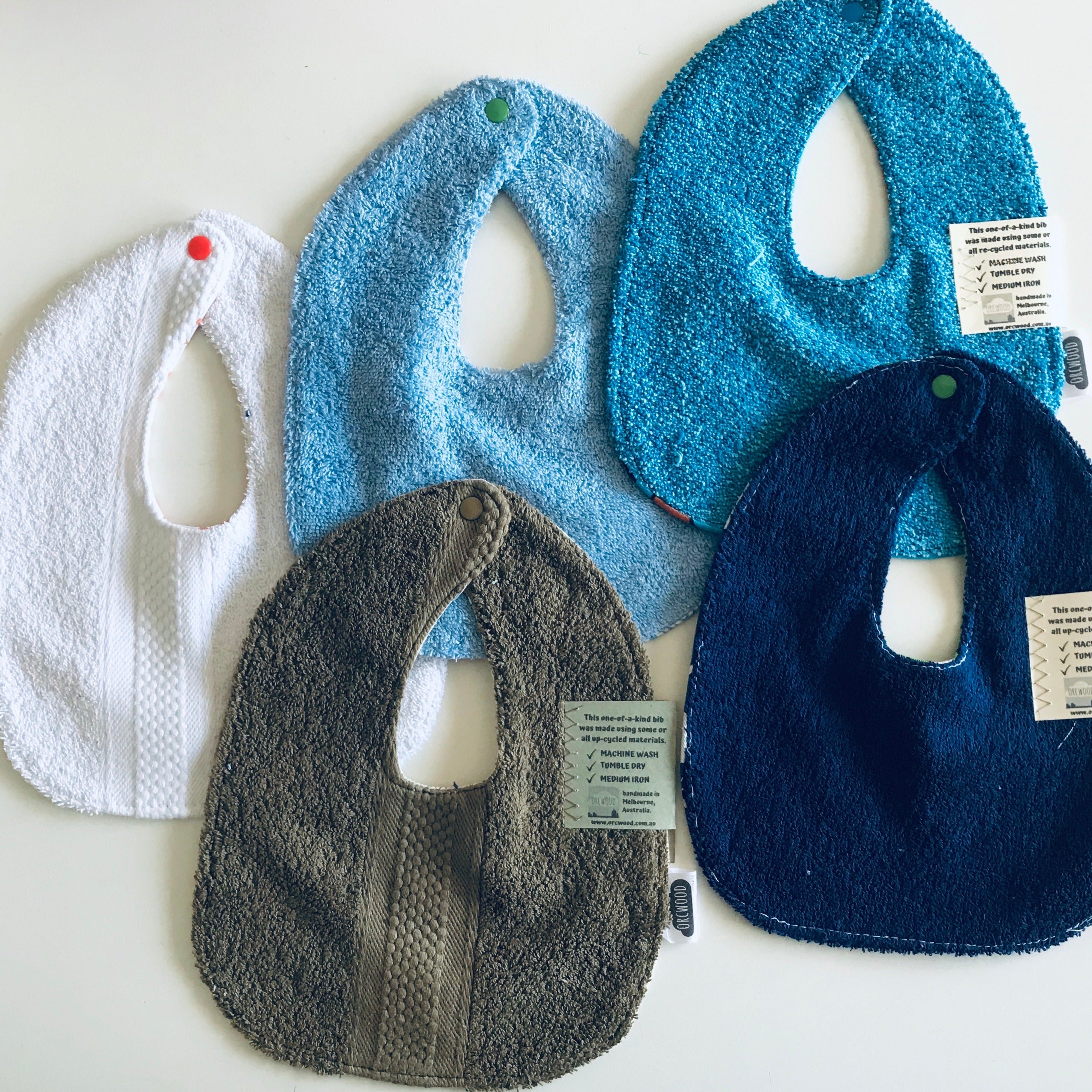 Bibs - Handmade upcycled baby and toddler bib