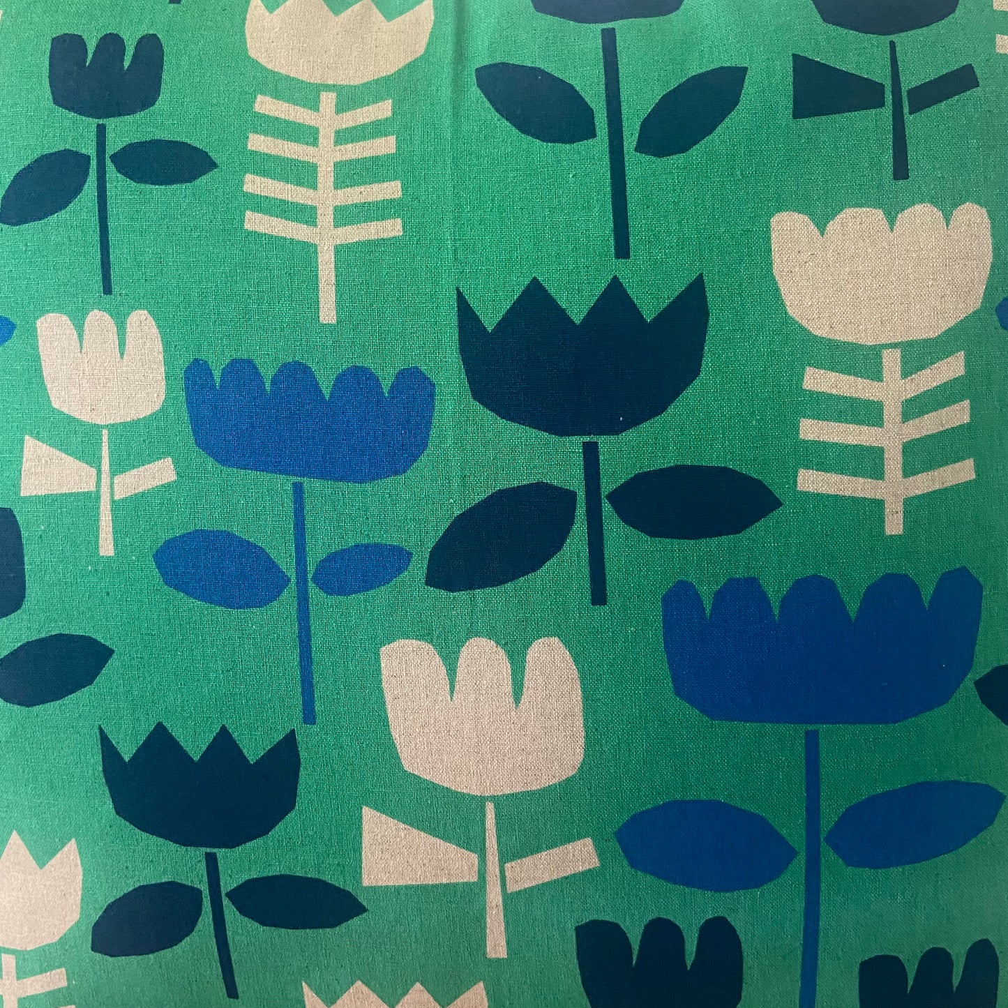 Cushion - RETRO LINEN TULIPS