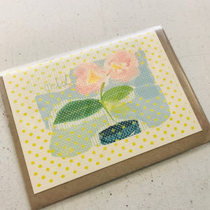 Mixed Media Recycled A6 Art Print Greeting Cards with Envelopes