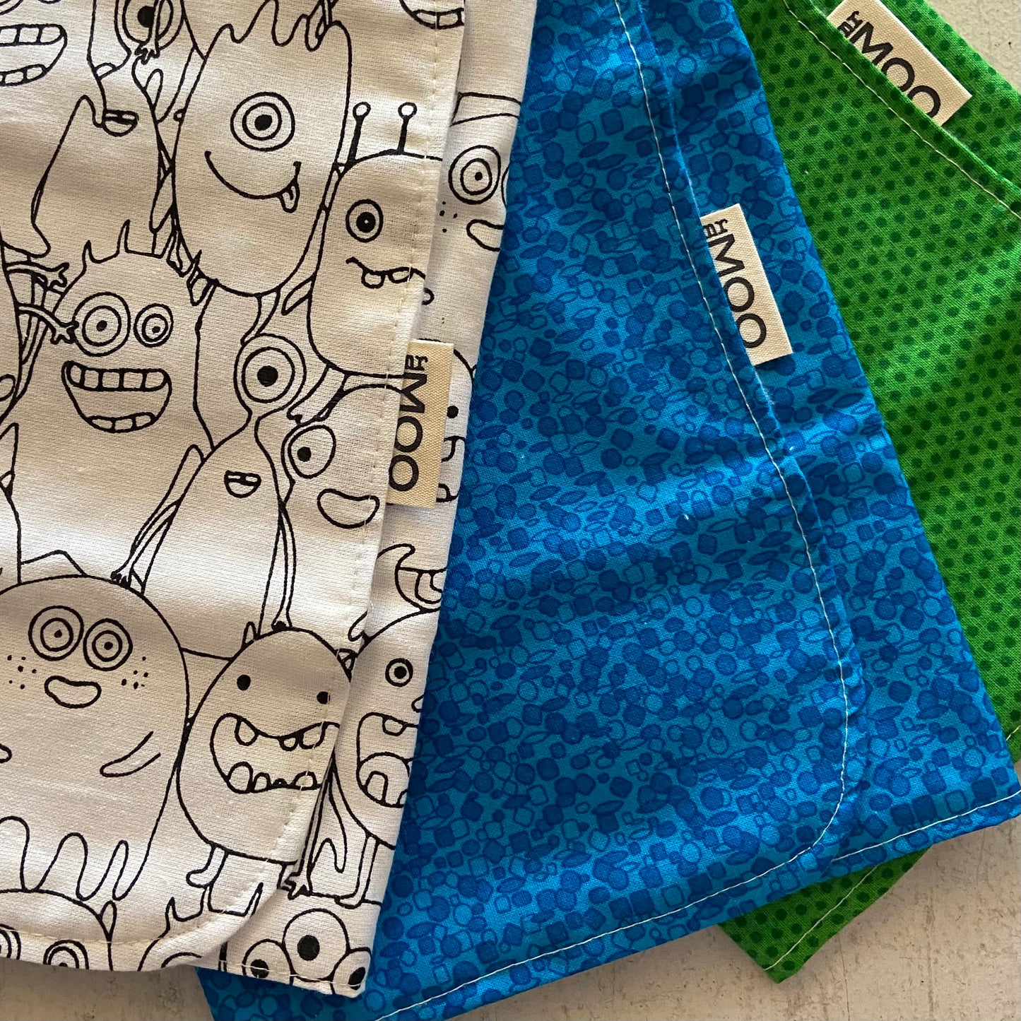 Reusable Burp Cloths (3 pack)