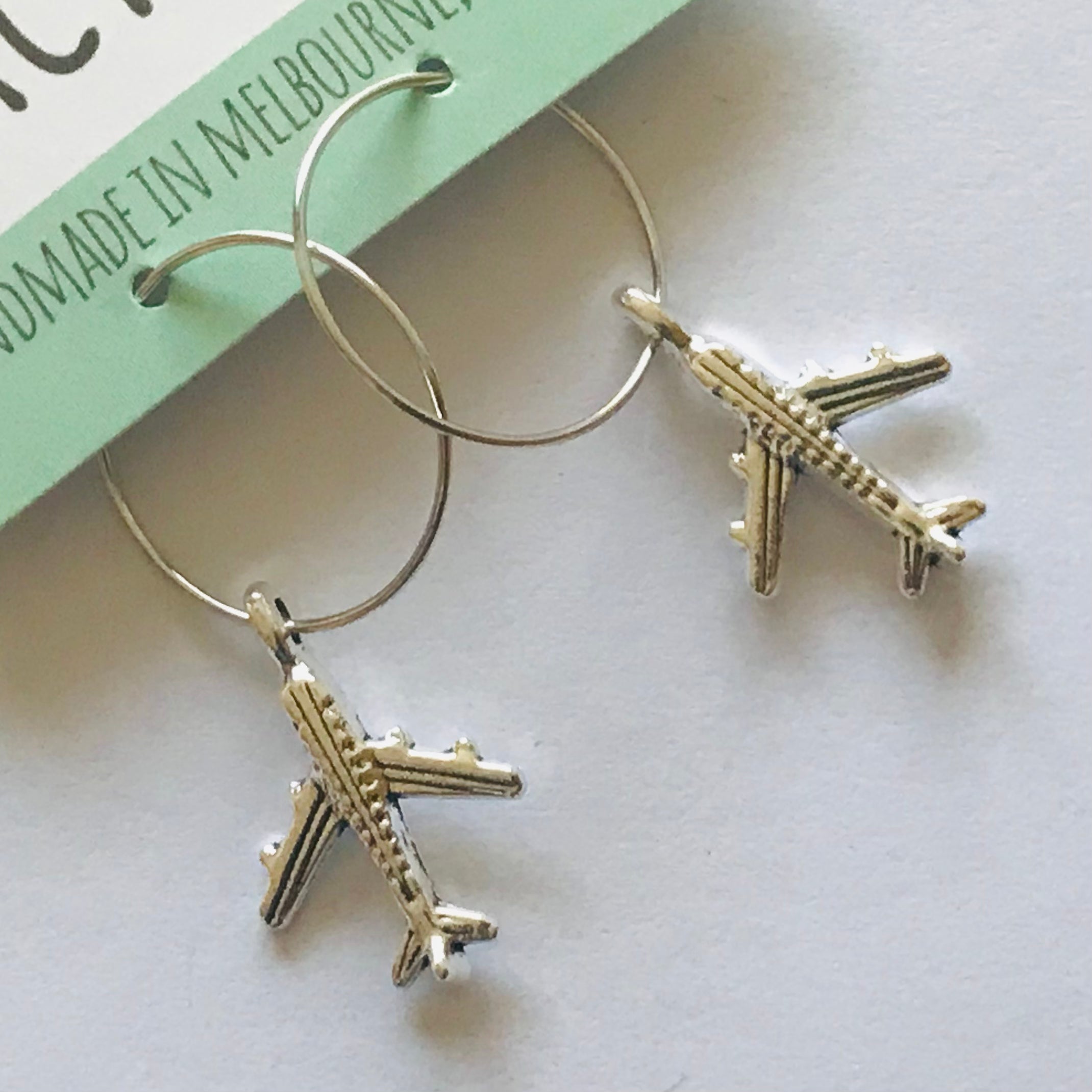 Novelty Charm Hoop Earrings