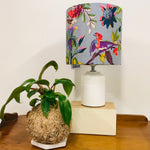 Custom Lamp Shade only - Indian Bird Print