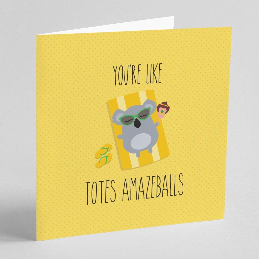 Quirky Novelty Greeting Cards with Envelopes