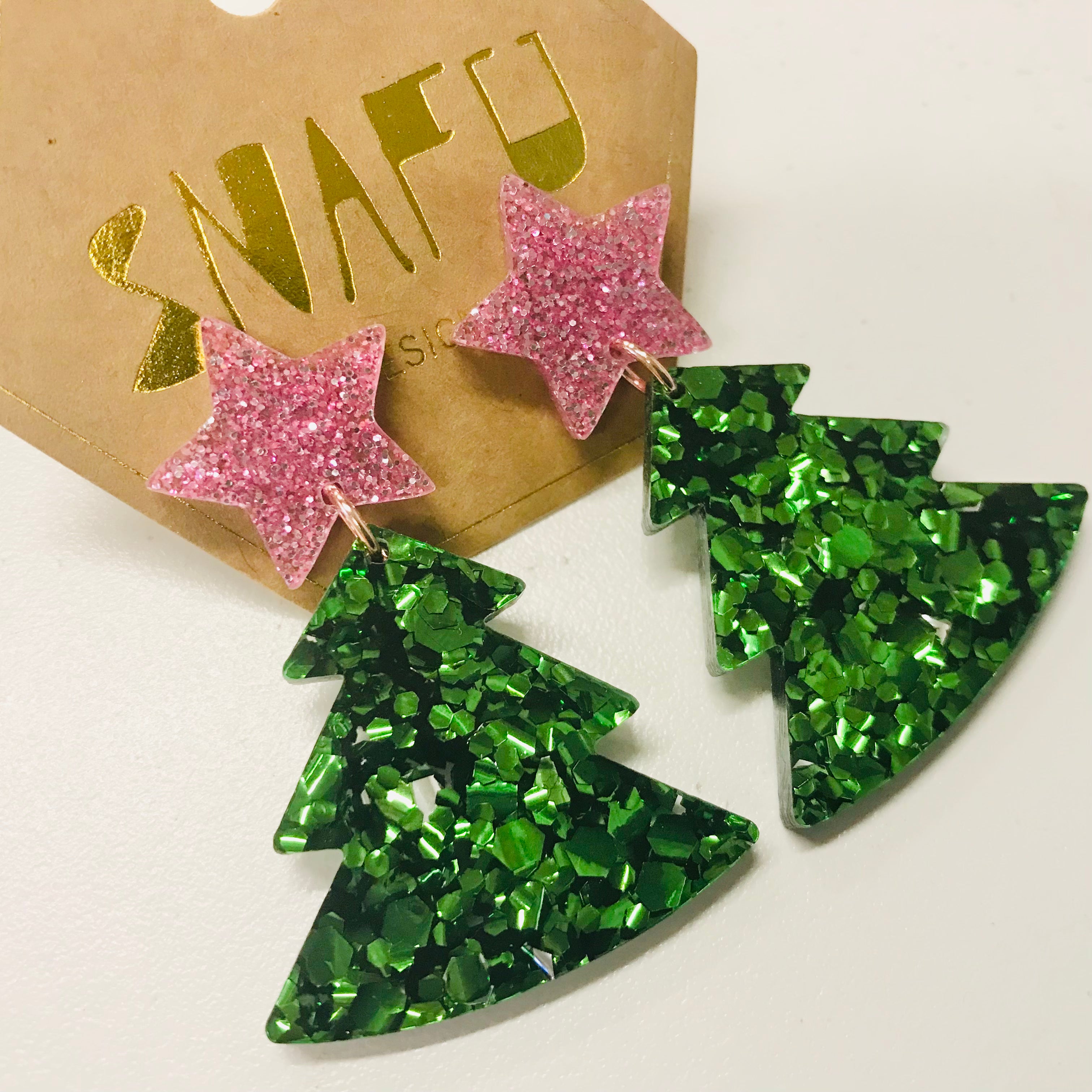 Christmas Tree Stud Earrings
