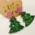 Christmas Tree Stud Earrings