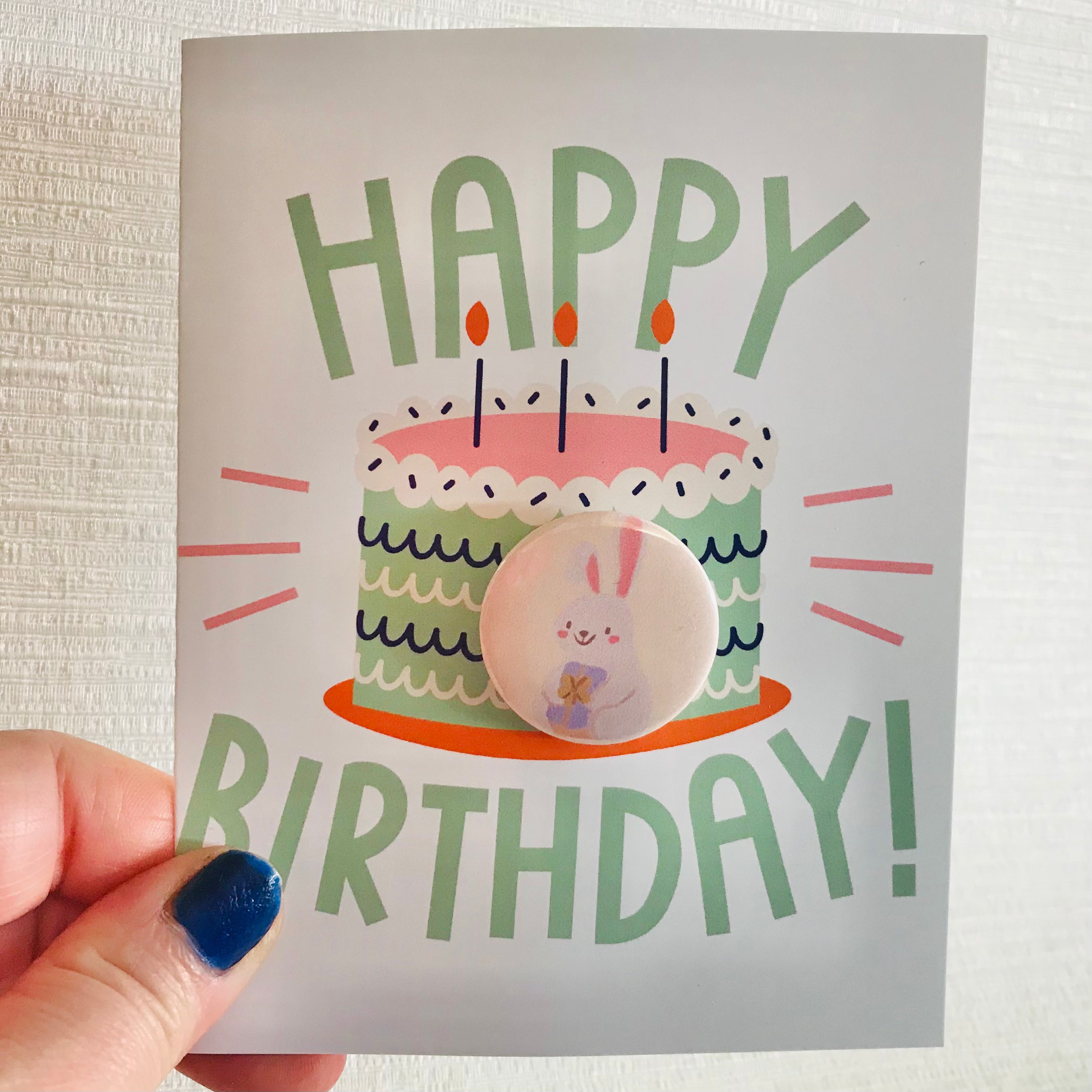 Badge Birthday Cards