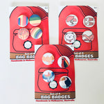 Set of 4 Bag Badges **ON SALE**