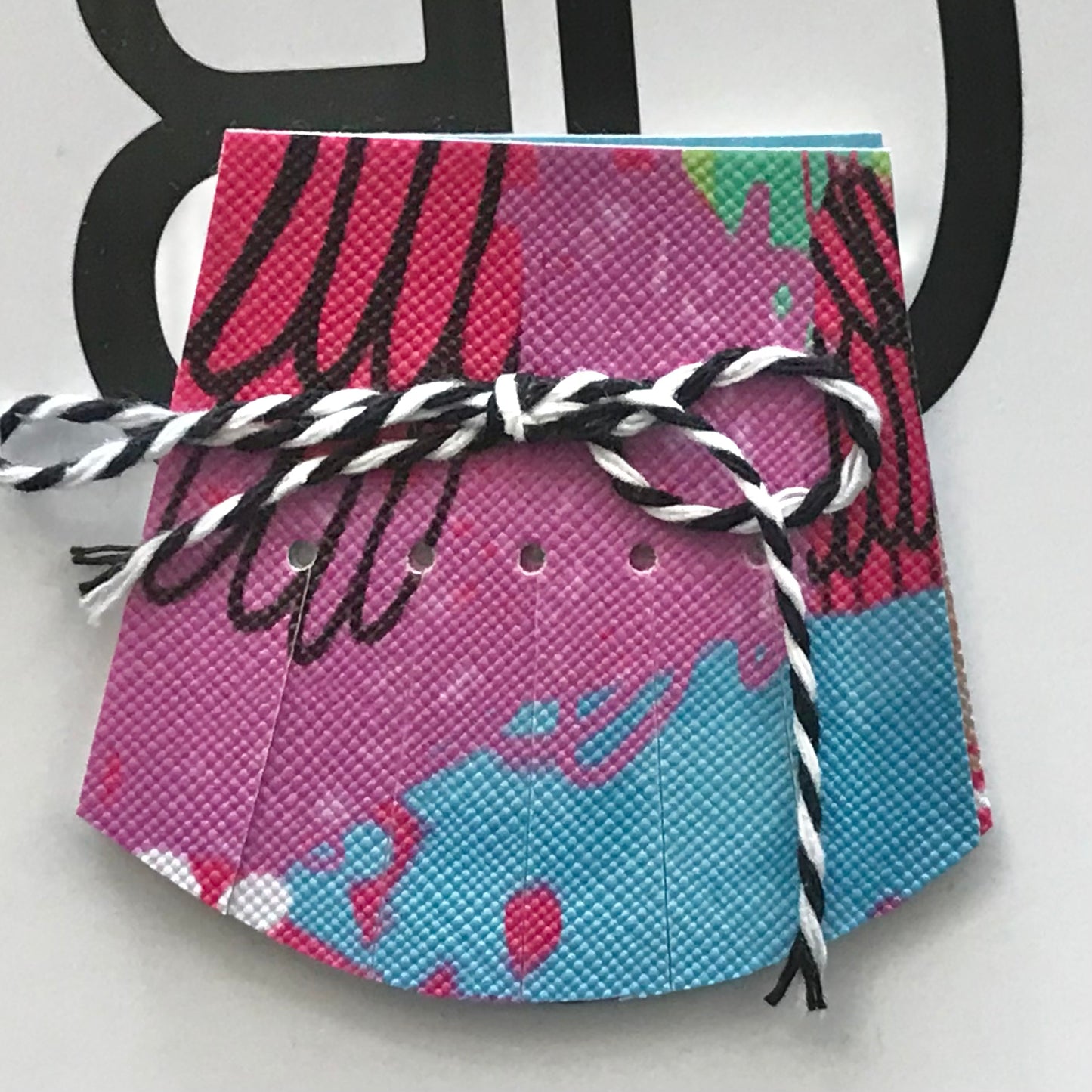 Hand painted leather, faux-leather, perspex & vinyl Shoe Tassel Fringe