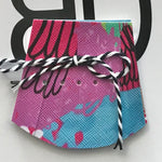Hand painted leather, faux-leather, perspex & vinyl Shoe Tassel Fringe