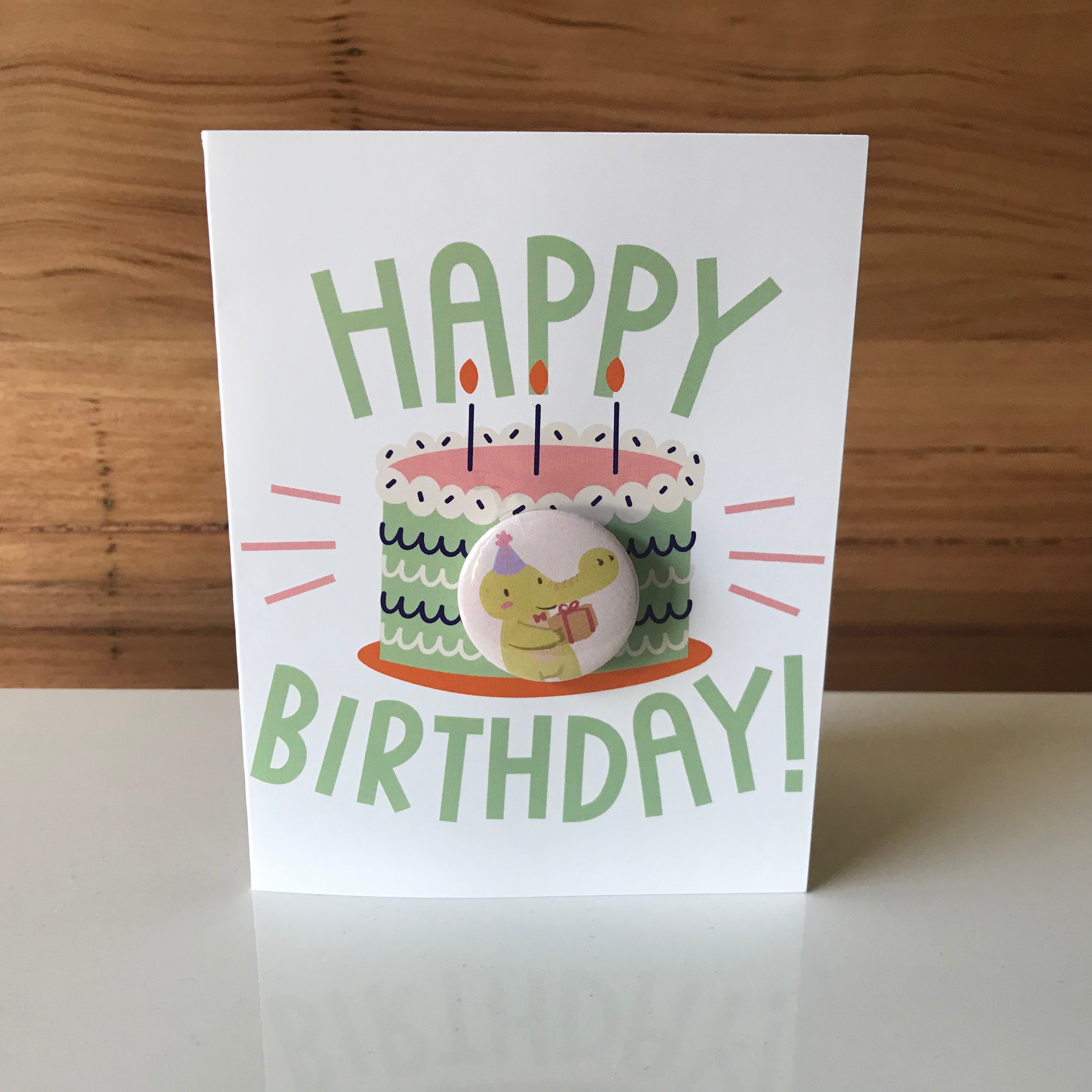 Badge Birthday Cards