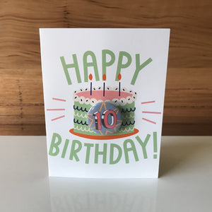 Badge Birthday Cards