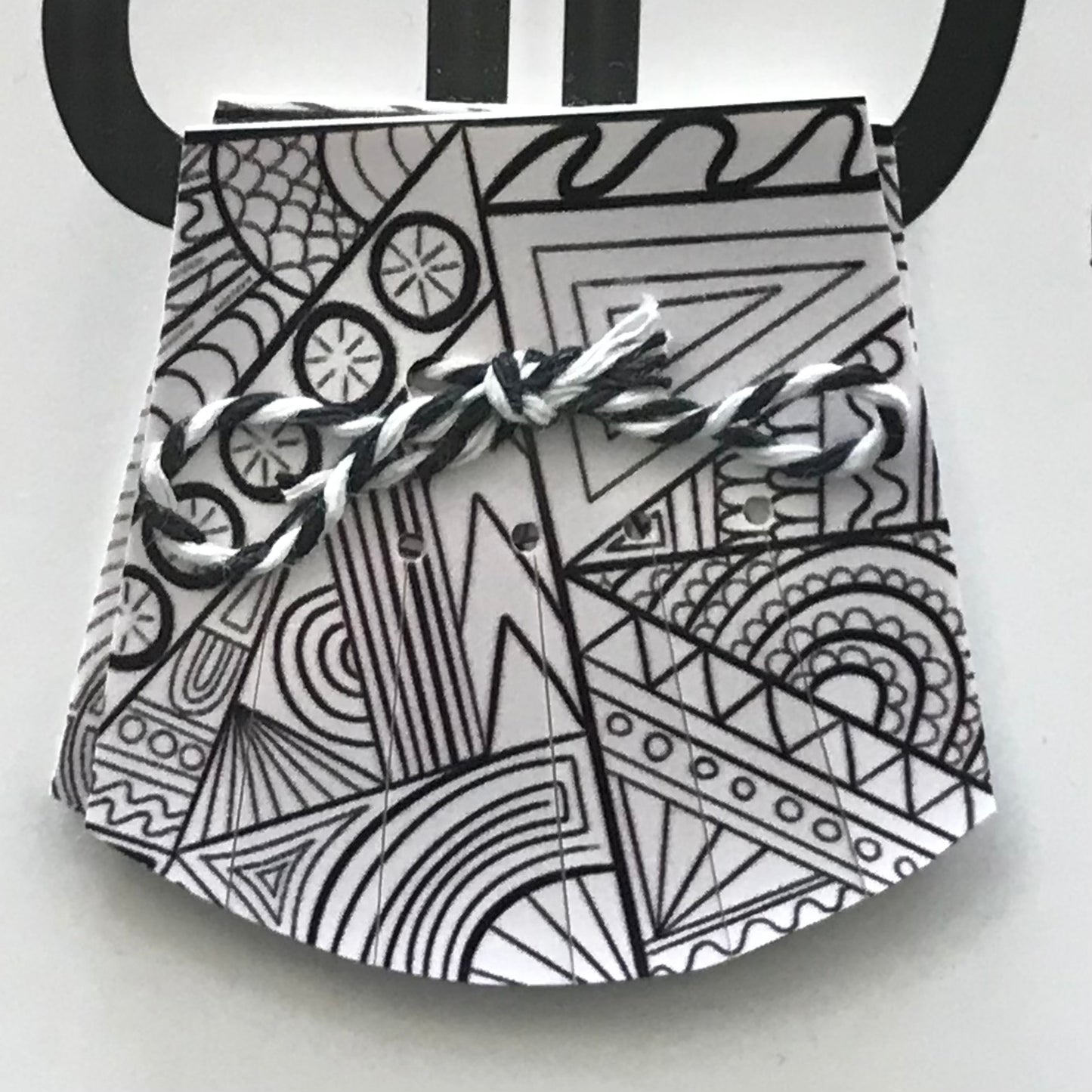 Hand painted leather, faux-leather, perspex & vinyl Shoe Tassel Fringe