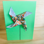 Handmade 3D Pin-Wheel Greeting Cards