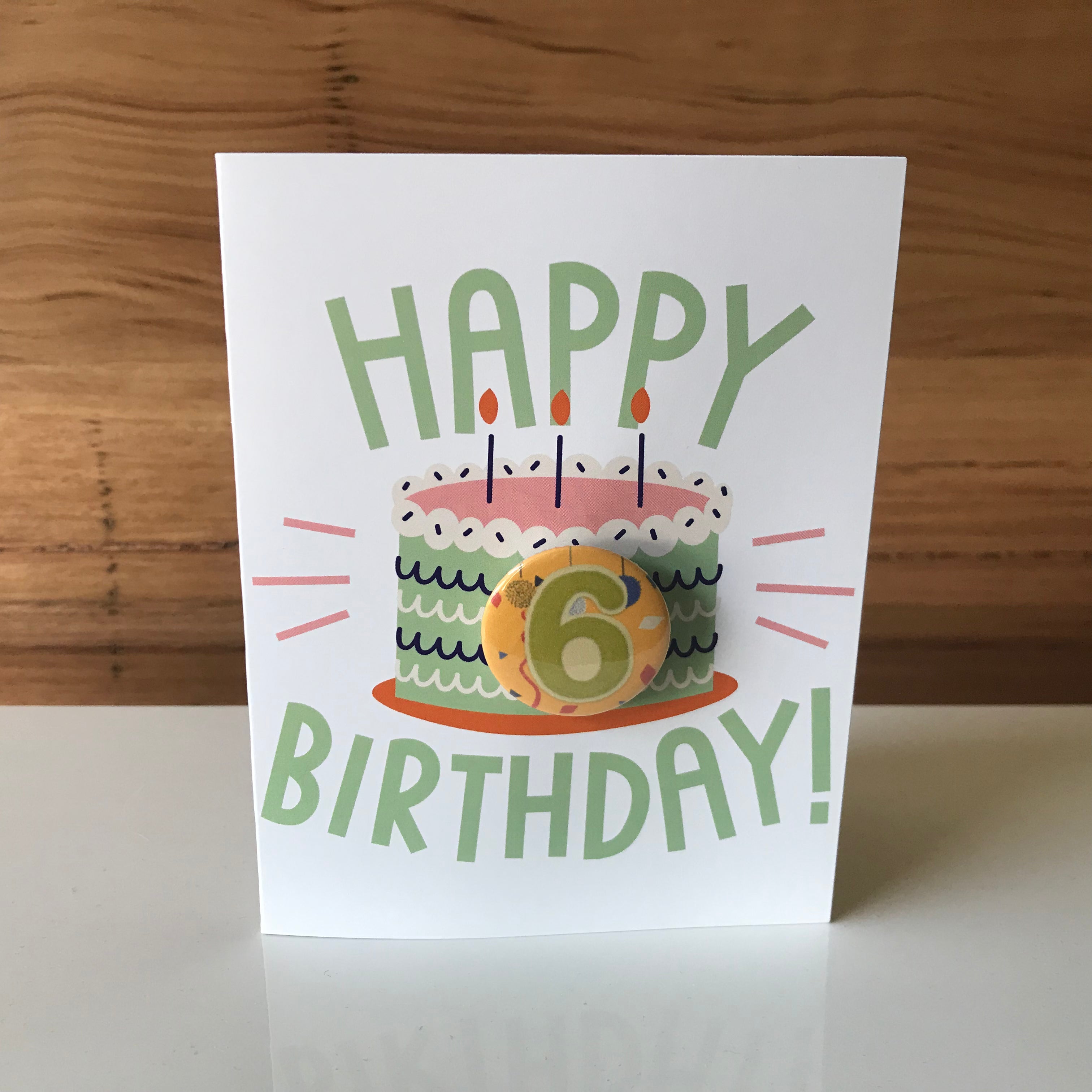 Badge Birthday Cards