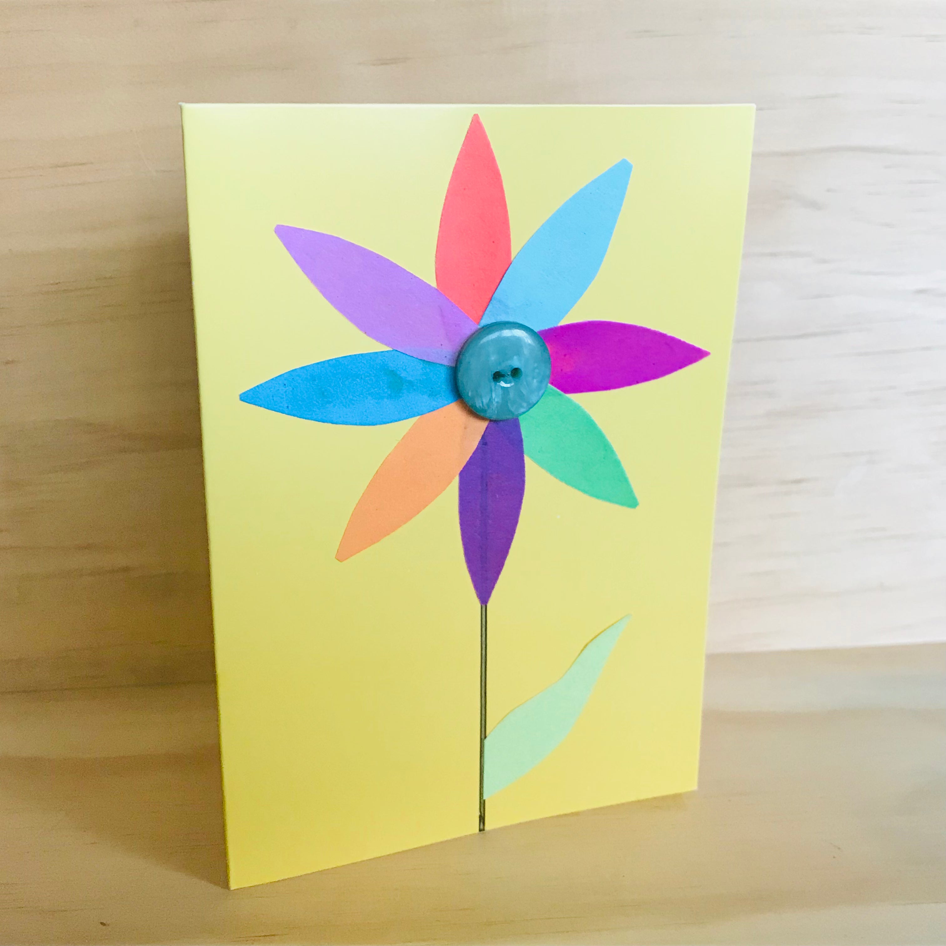Handmade 3D Flower Greeting Cards