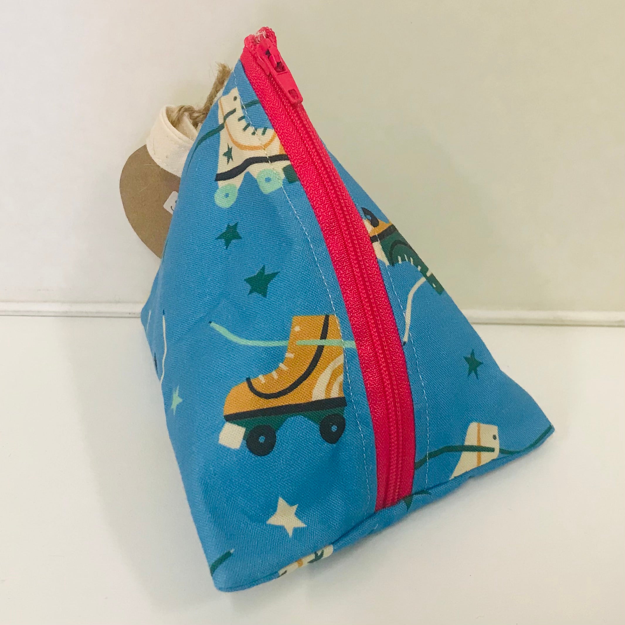 Triangular Zip Pouch