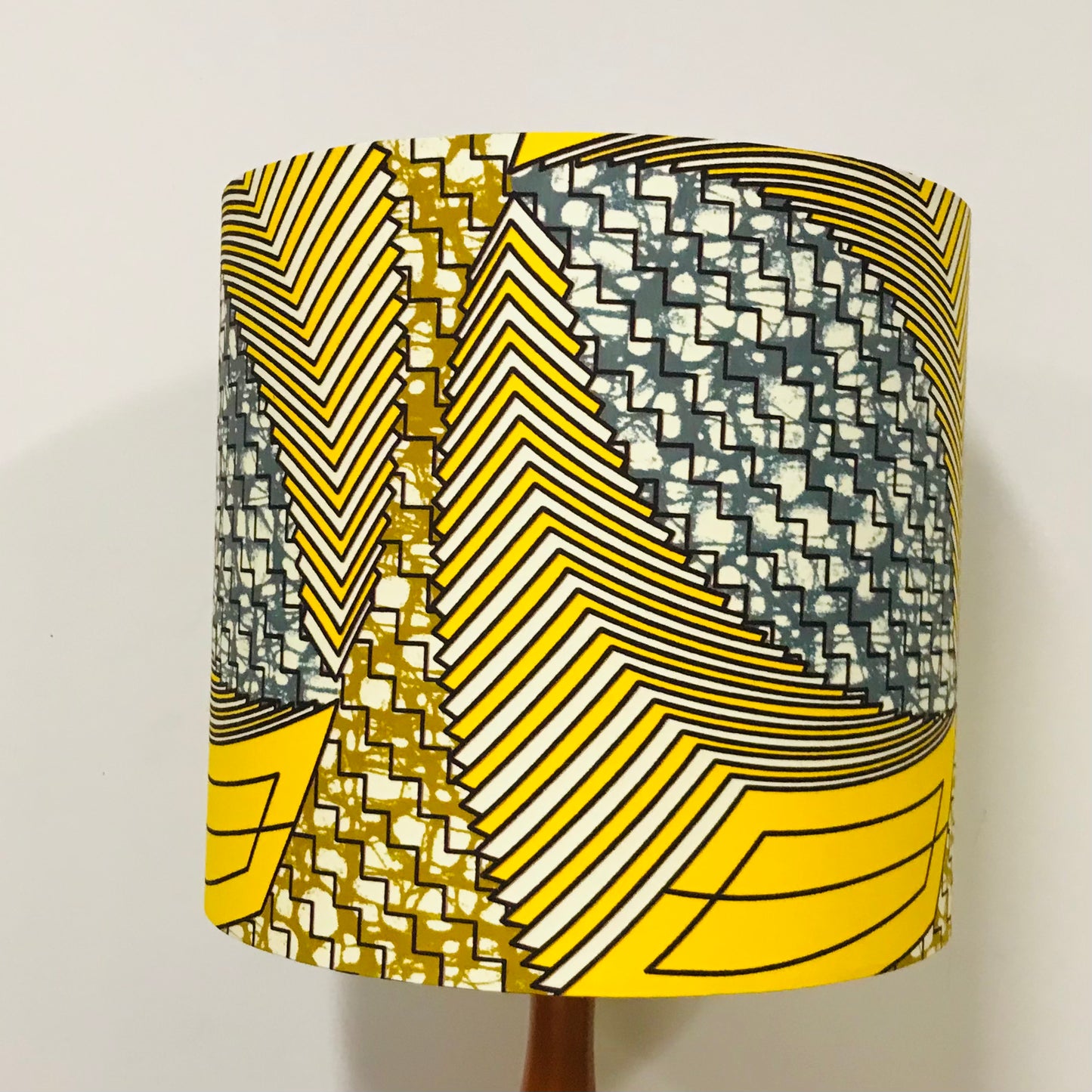 Custom Lamp Shade only - African Wax Yellow