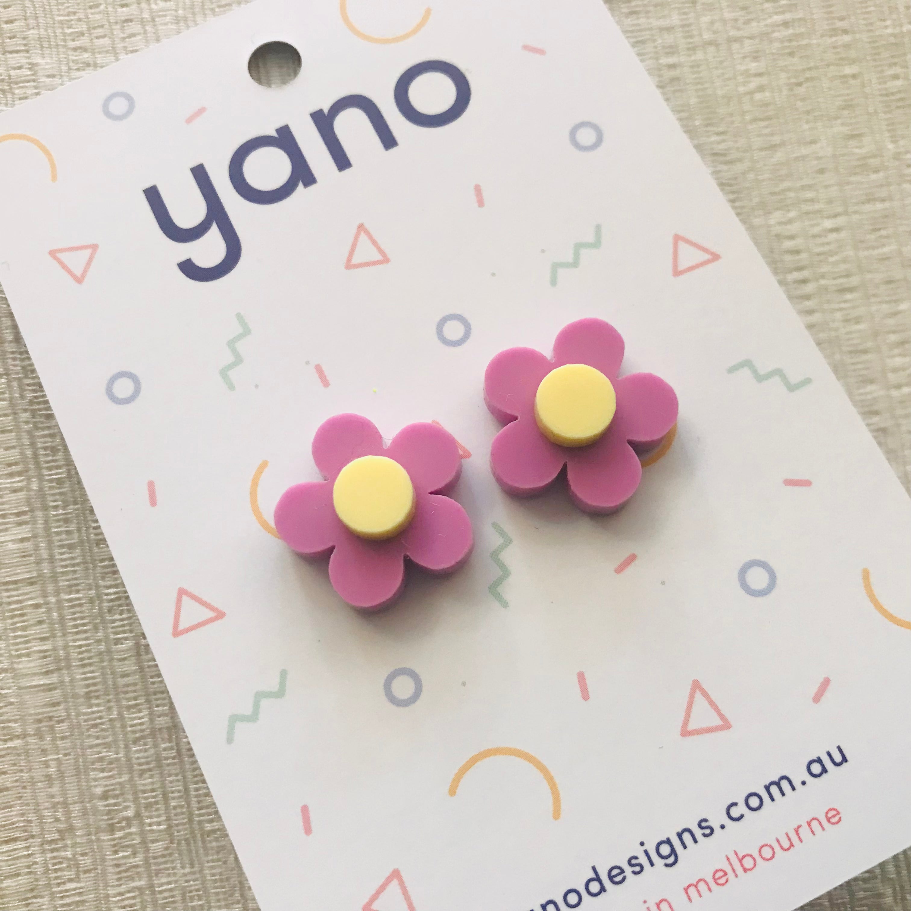Flower Stud Earrings