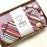 Gift Box - Blanket, Bib & Silicone Teether