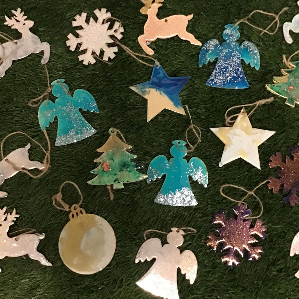 Resin Detailed Christmas Decorations